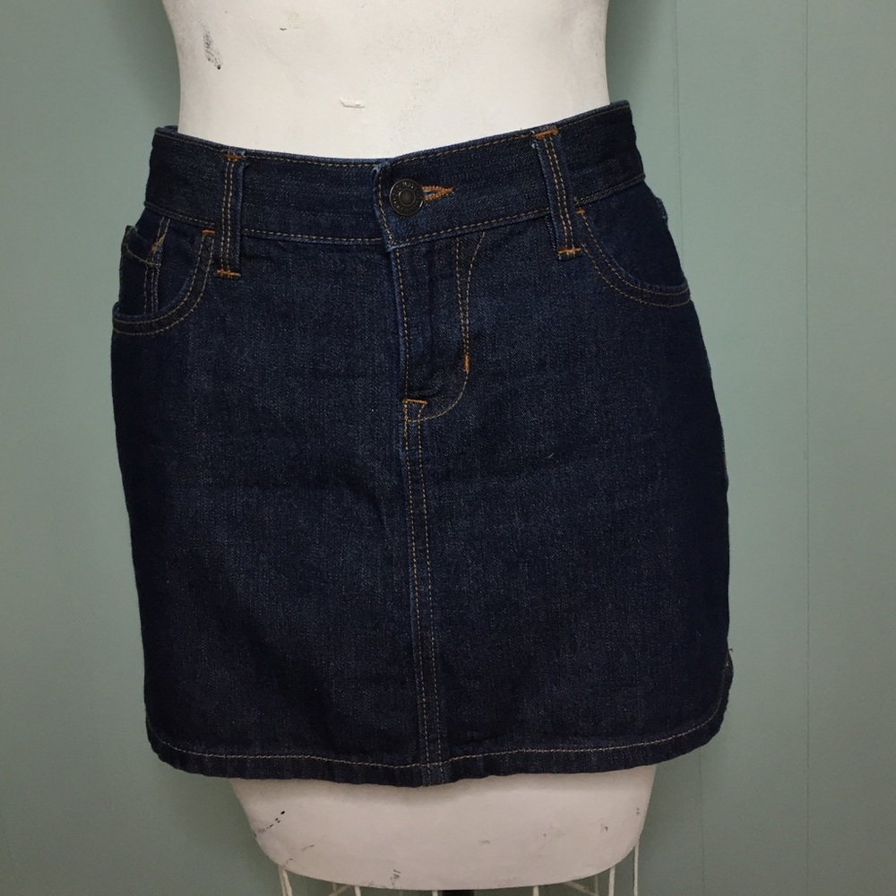 Old Navy Dark Denim Jean Skirt